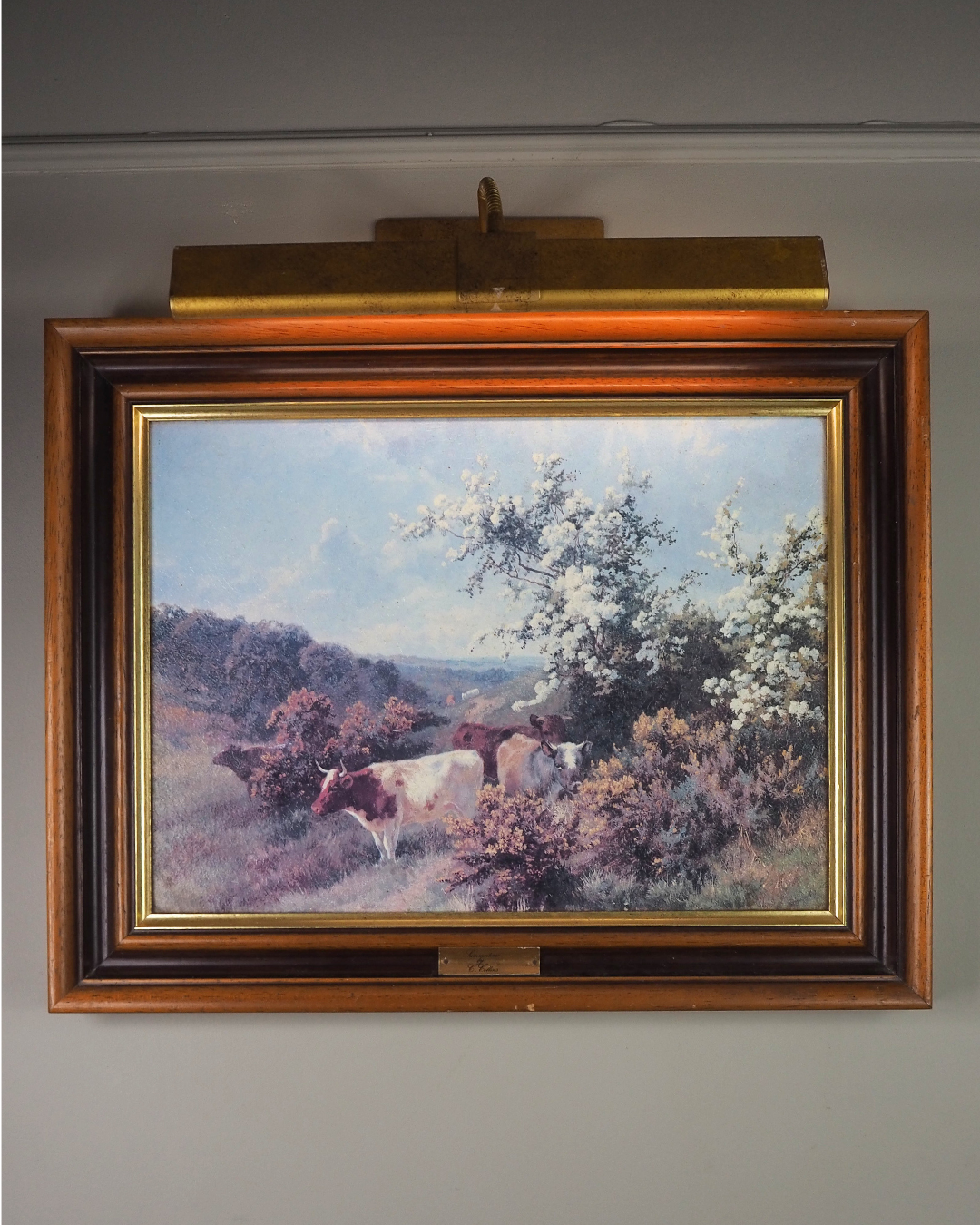 Vintage Charles Collins Landscape Print -  Summer Time