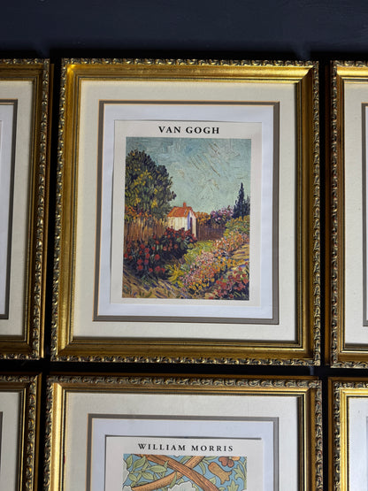The Gilded Art Dupe Collection-Framed Print Set of Six