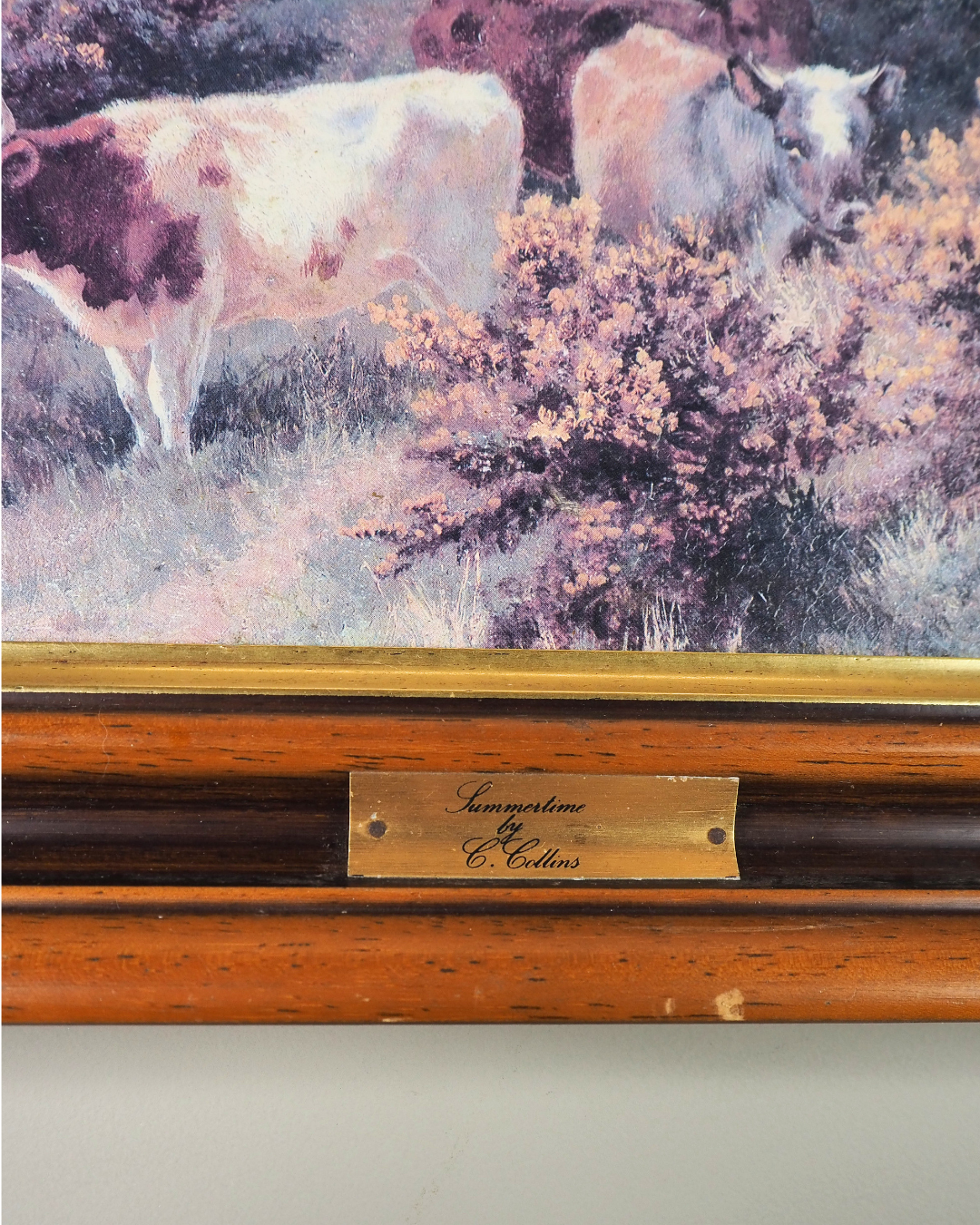 Vintage Charles Collins Landscape Print -  Summer Time