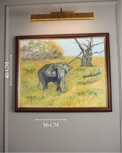 Safari Majesty – Original Oil Painting by N.G. Reynolds