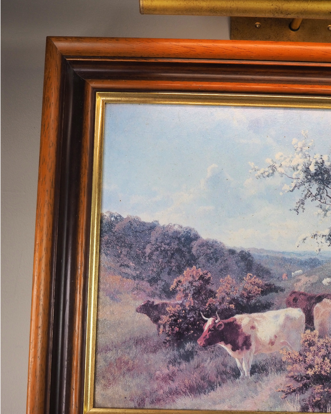 Vintage Charles Collins Landscape Print -  Summer Time