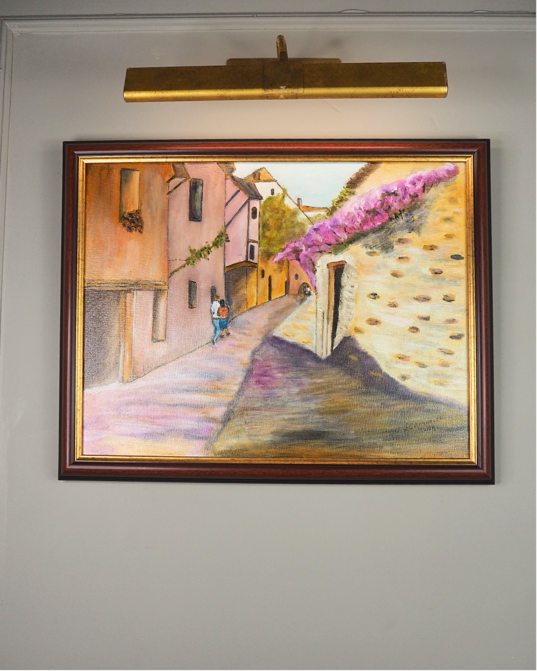 Wanderlust in the Med- Original Oil Painting by N.G. Reynolds