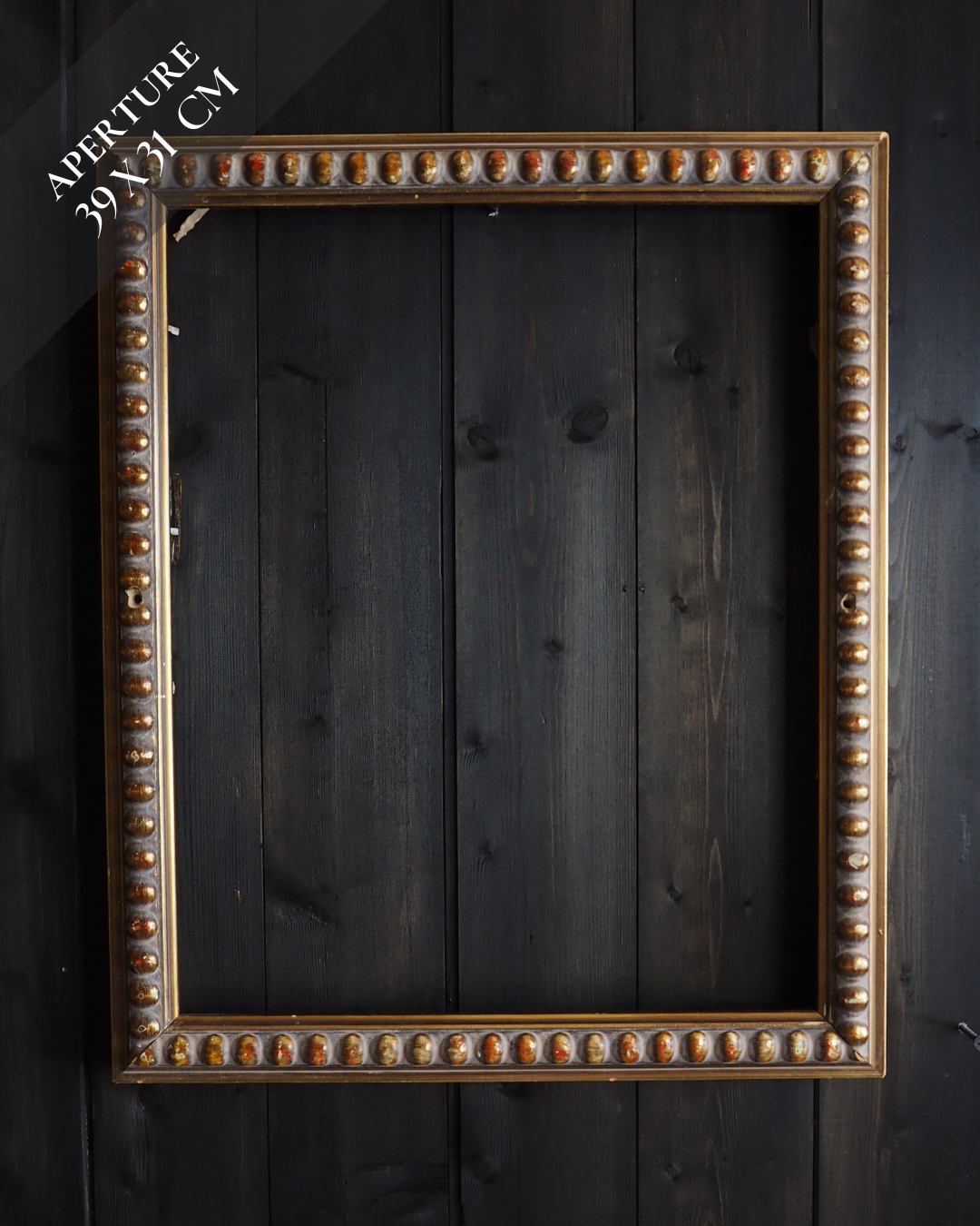 The Bobbin – Solid Wooden Distressed Ornate Gilt Frame