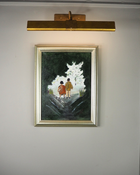 Moody Romance - Original Oil painting by N.G. Reynolds
