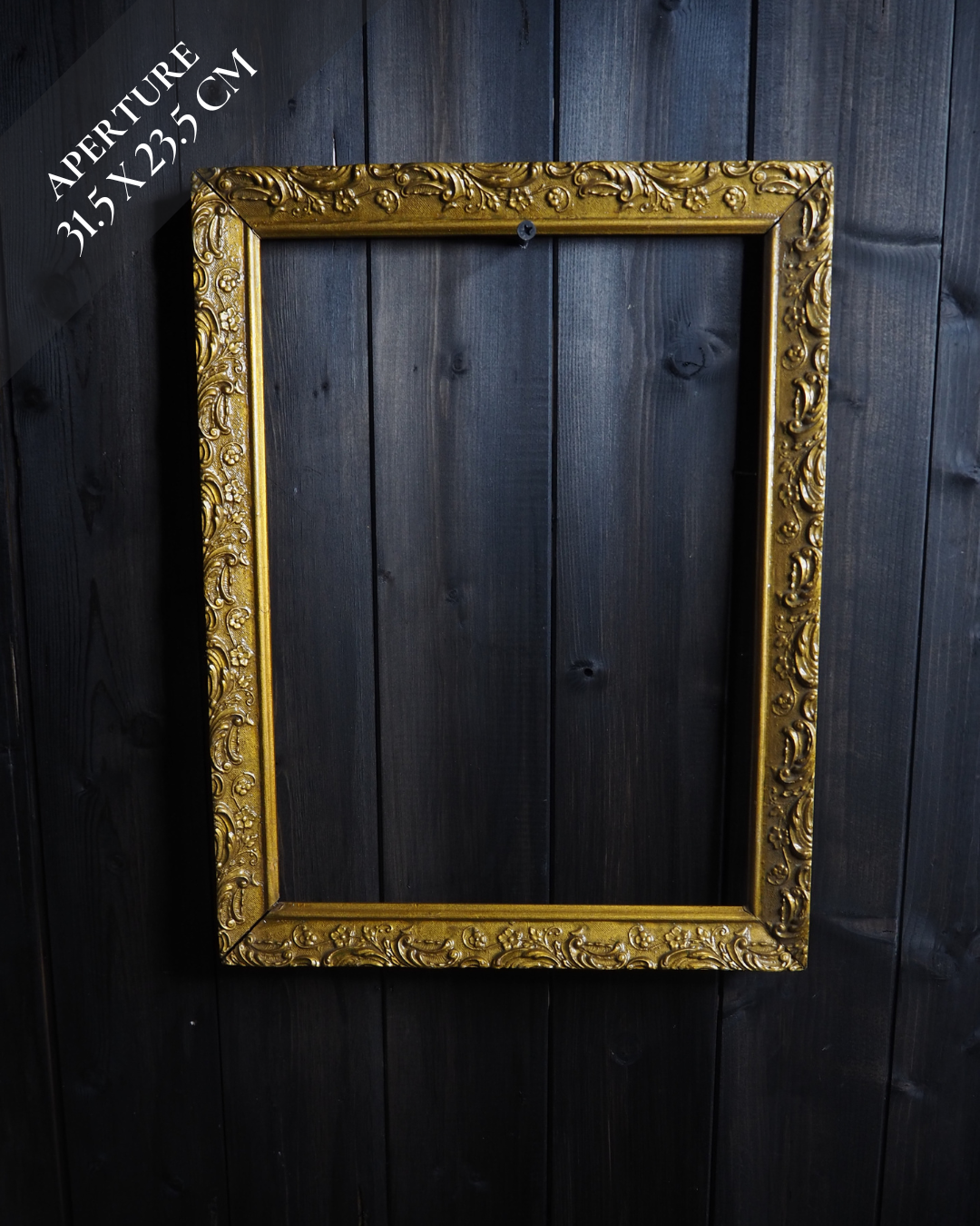 The Golden Grandeur – Antique Original European Ornate Gilt Small Frame Collection