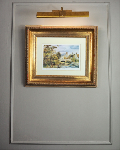 Bob Robert Richardson Signed Limited edition Print – “Across The Rye, Helmsley