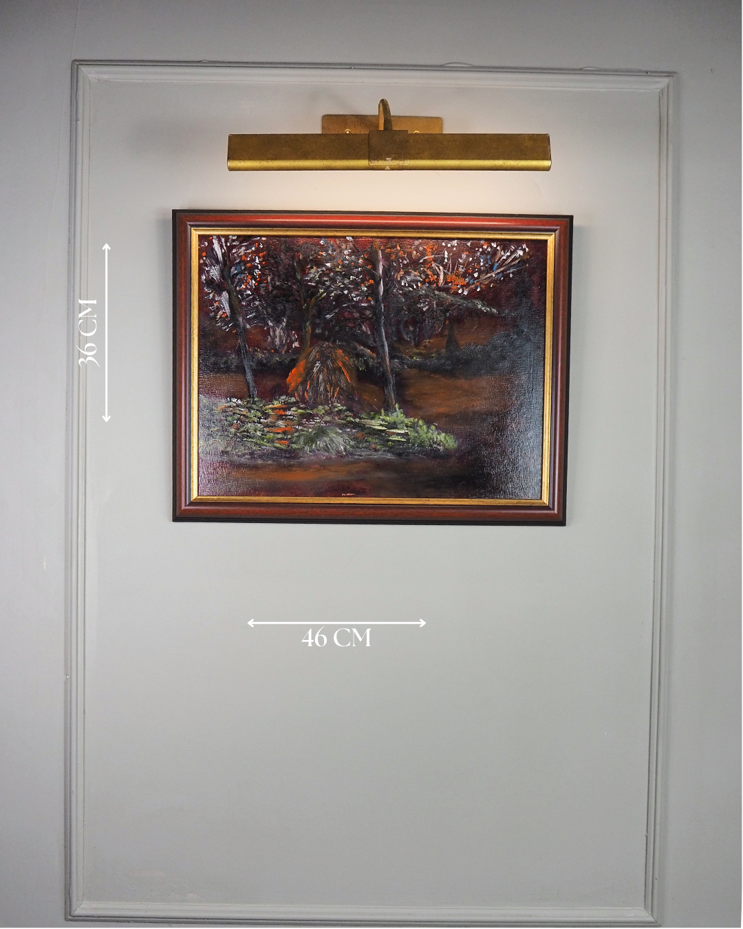 Shadows of Sorrow – Original Oil Painting by N.G. Reynolds