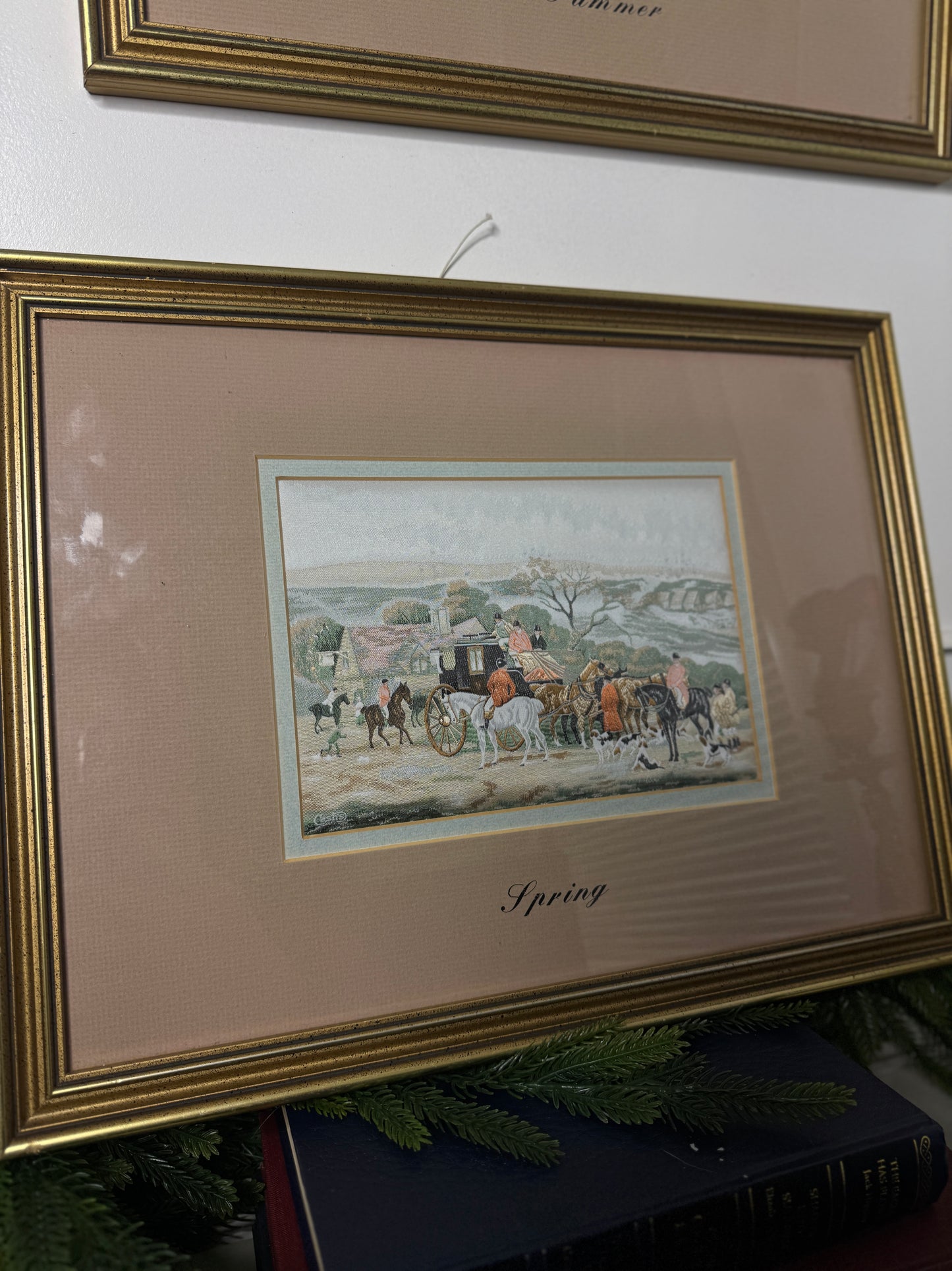 Spring & Summer” – Cash’s Limited Edition Silk Woven Picture Pair