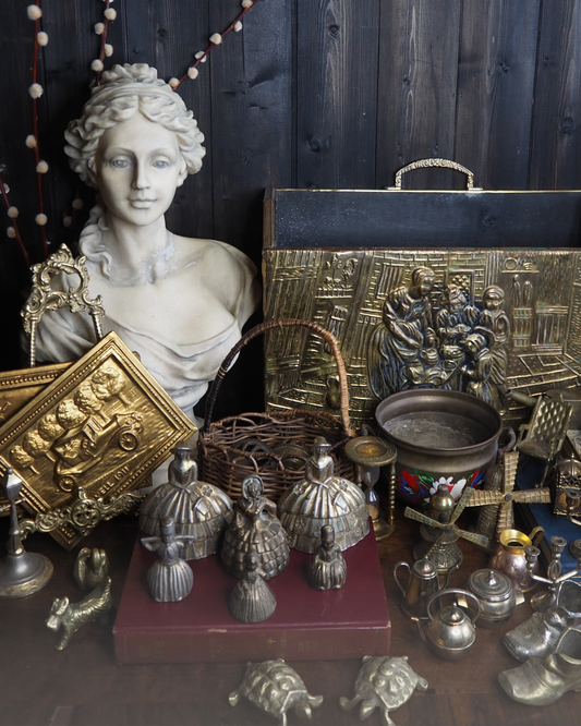 Vintage Solid Brass Home Décor Accents | Decorative Brass Ornaments