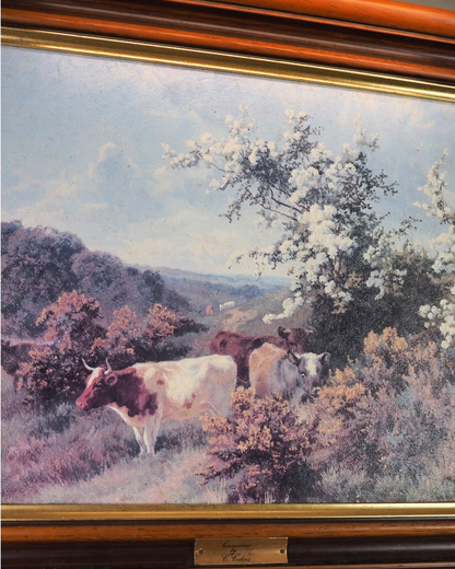 Vintage Charles Collins Landscape Print -  Summer Time