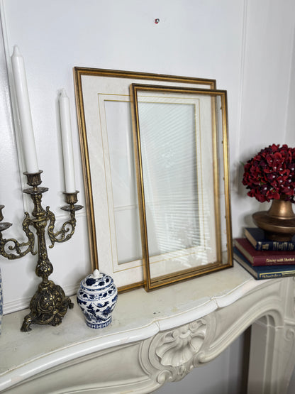 Vintage Gilt Antique Alurelle Frame Set Collection