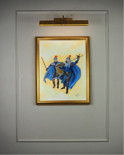 Victory March-Original Oil Painting by N.G. Reynolds