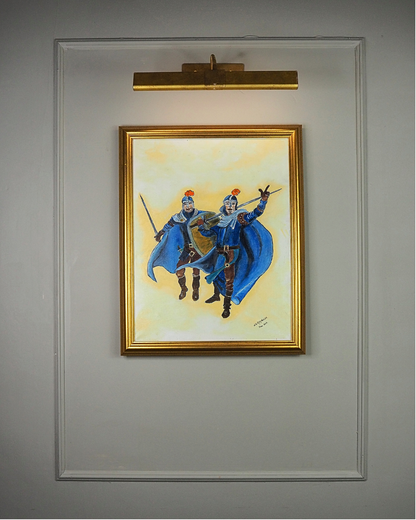 Victory March-Original Oil Painting by N.G. Reynolds