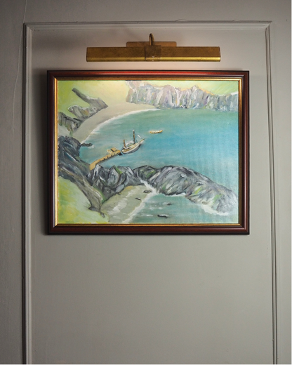 Azure Escape – Original Oil Painting by N.G. Reynolds