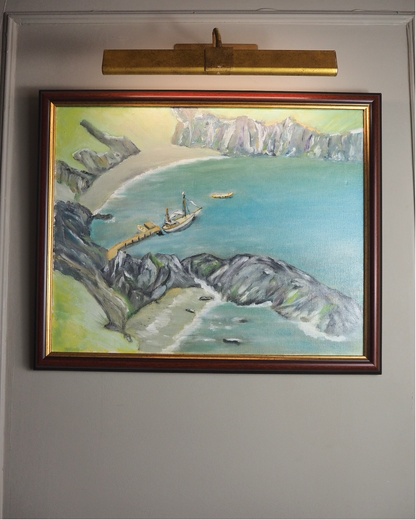 Azure Escape – Original Oil Painting by N.G. Reynolds
