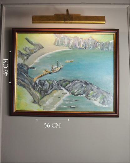 Azure Escape – Original Oil Painting by N.G. Reynolds