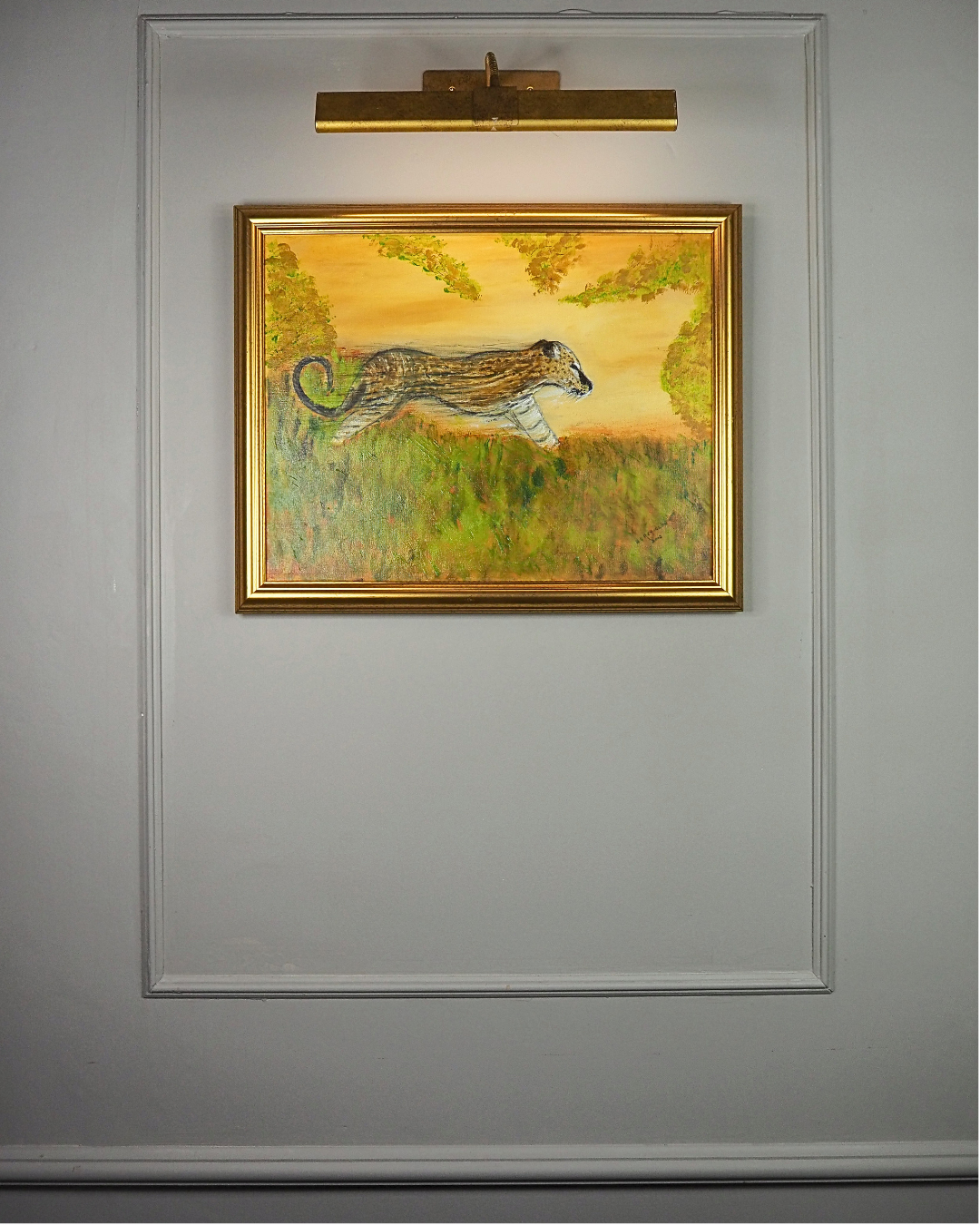 Spirit of the Savannah-Original Oil Painting by N.G. Reynolds