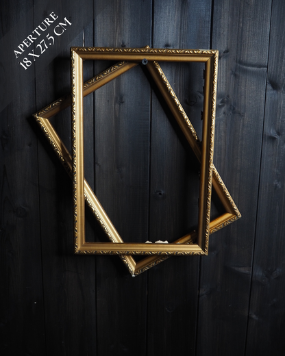 The Golden Grandeur – Antique Original European Ornate Gilt Small Frame Collection