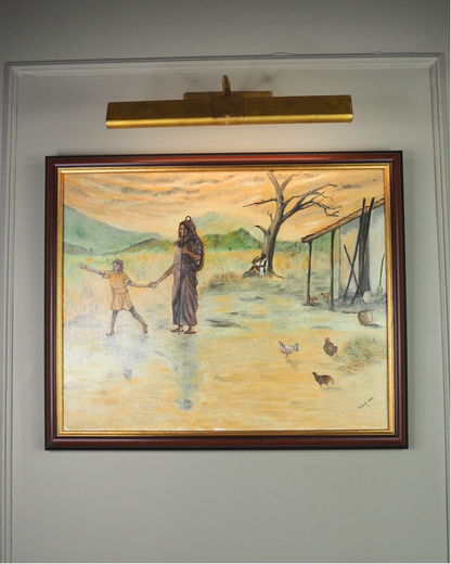 Guardians of the Fields - Original Oil Painting by N.G. Reynolds