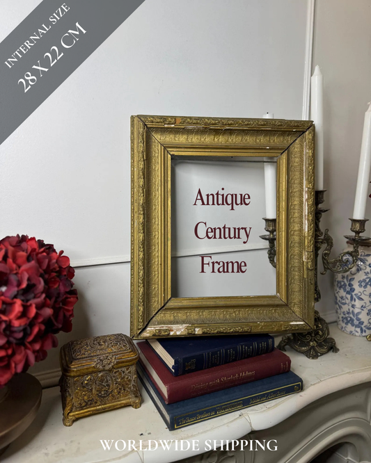 Antique Century Gilt Frame – Extremely Rare Ornate Gold Frame (c.1900s)