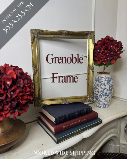 Grenoble Antique Gold Ornate Frame