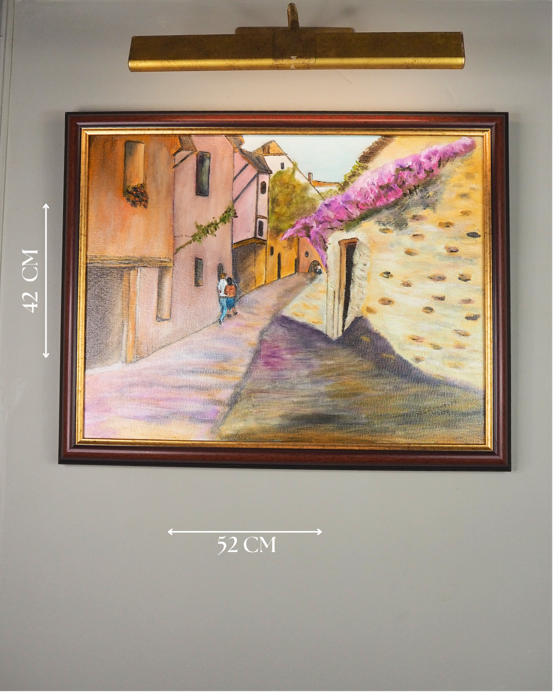 Wanderlust in the Med- Original Oil Painting by N.G. Reynolds