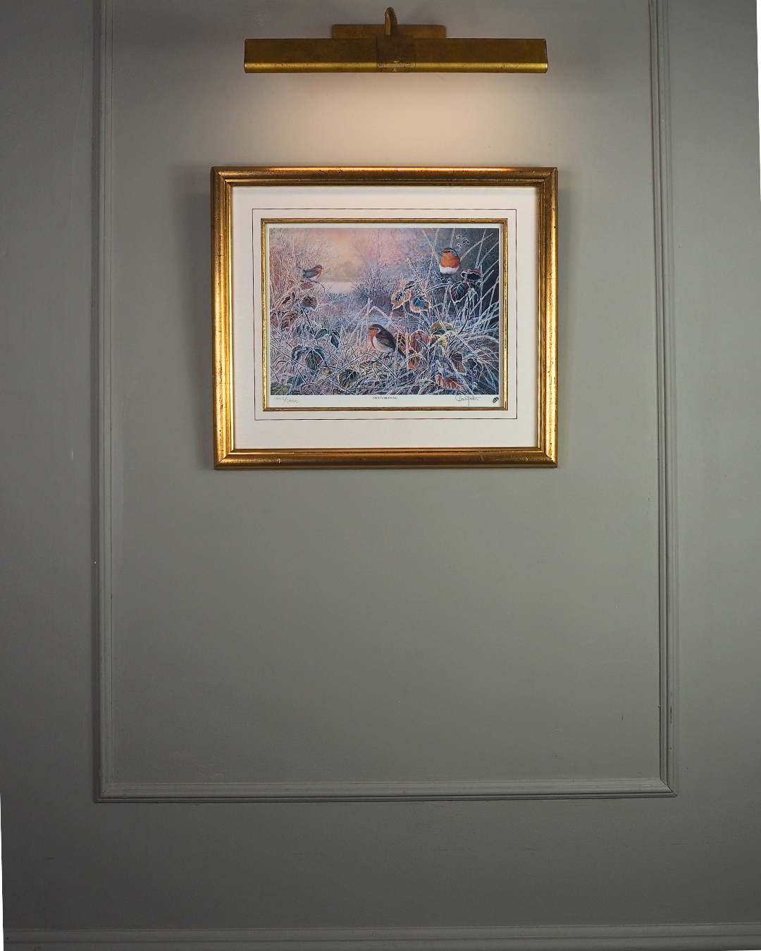 David Feather “Frosty Morning” Vintage Limited Edition Print
