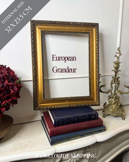 Golden Grandeur – Hungarian Ornate Frame from Budapest