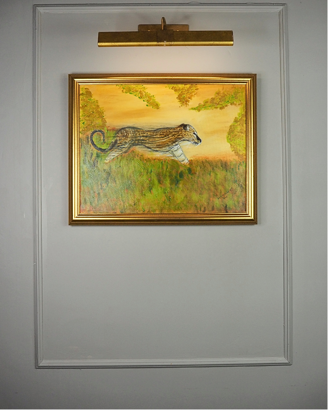 Spirit of the Savannah-Original Oil Painting by N.G. Reynolds