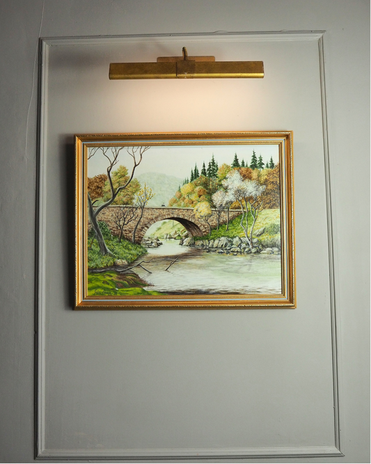 Vintage Landscape Oil Painting by John Price - 1998