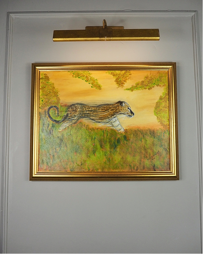 Spirit of the Savannah-Original Oil Painting by N.G. Reynolds