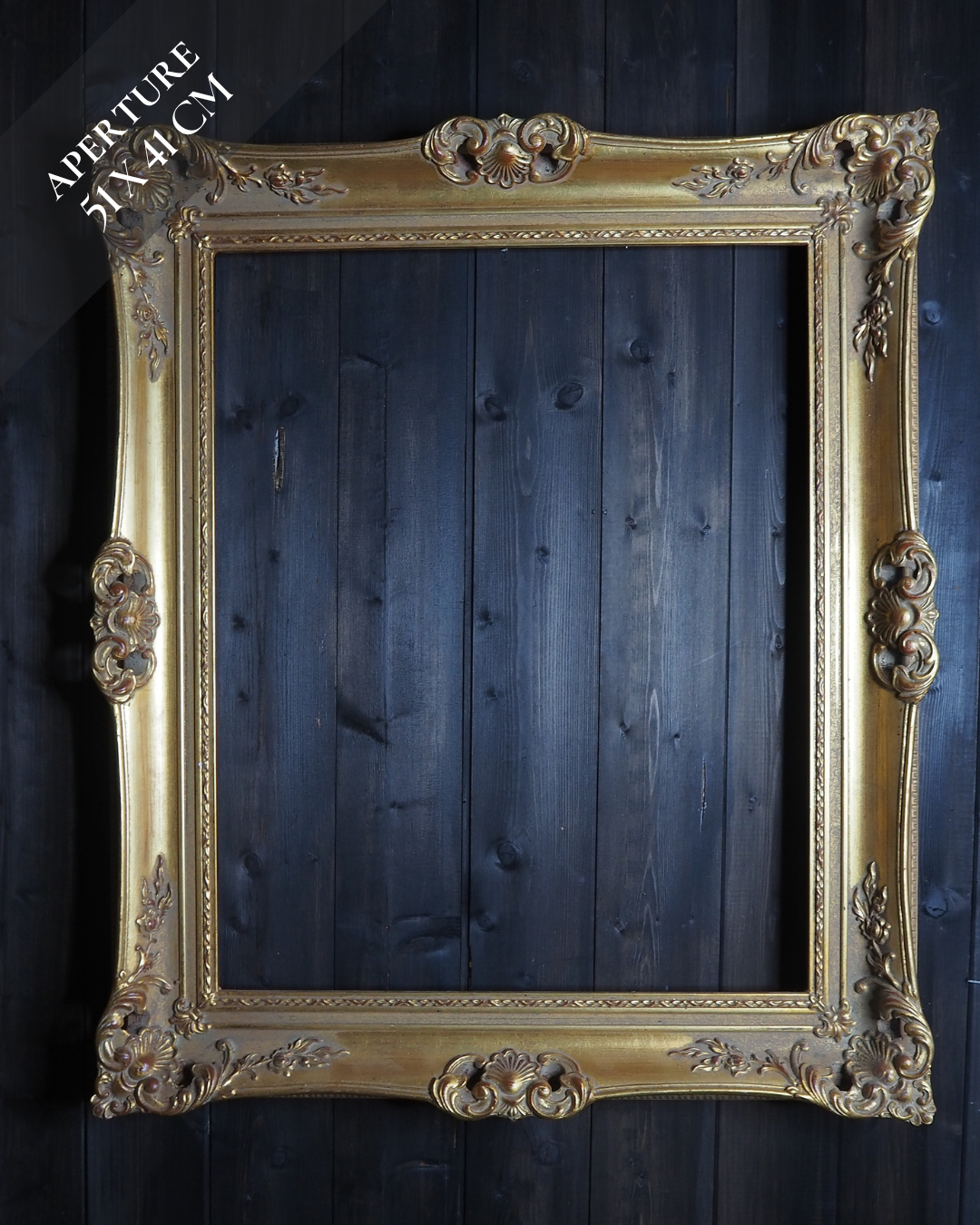 The Czech Royalty - Vintage Gold Chippendale Frame Collection C