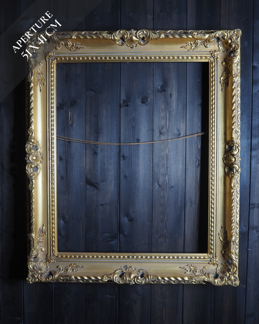 The Czech Royalty - Vintage Gold Chippendale Frame Collection A