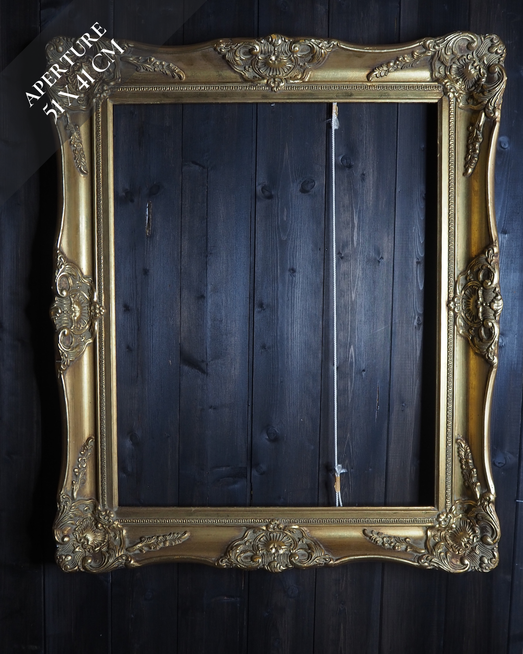 The Czech Royalty - Vintage Gold Chippendale Frame Collection B