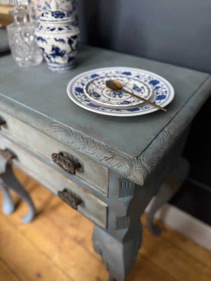 Antique Upcycled French Bedside Tables – One of a Kind Pair