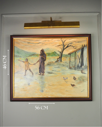 Guardians of the Fields - Original Oil Painting by N.G. Reynolds
