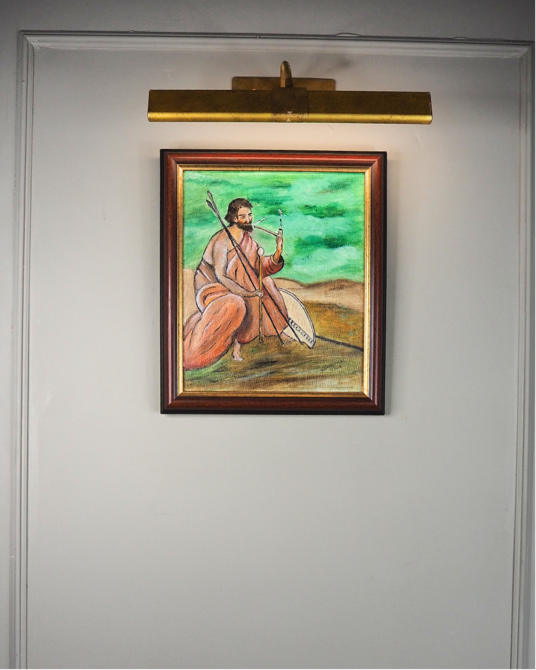 Holly Spirit - Original Oil painting by N.G. Reynolds