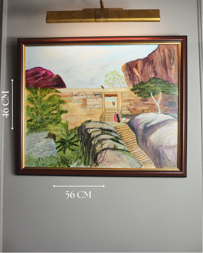 Seaside Reverie – Original Oil Painting by N.G. Reynolds