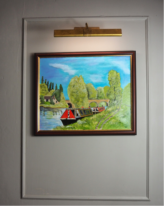 Canal Daydreams – Original Oil Painting by N.G. Reynolds