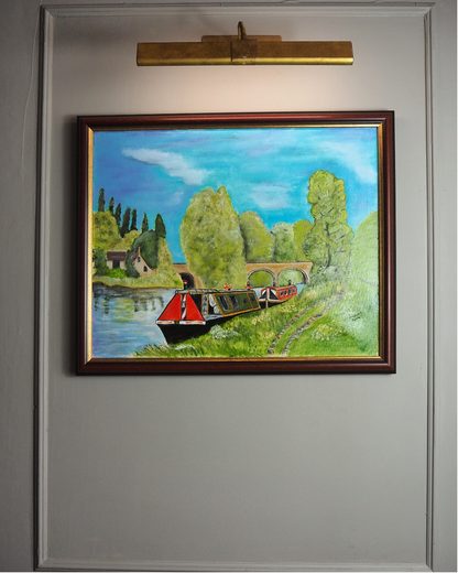 Canal Daydreams – Original Oil Painting by N.G. Reynolds