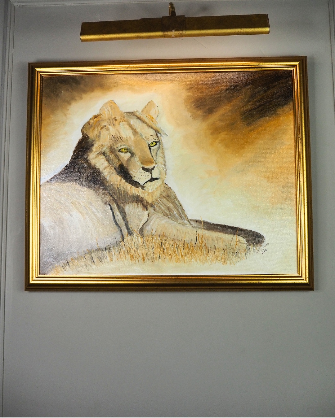 Whispers of the Wild – Original Oil Painting by N.G. Reynolds