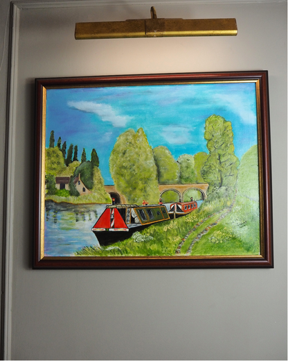 Canal Daydreams – Original Oil Painting by N.G. Reynolds