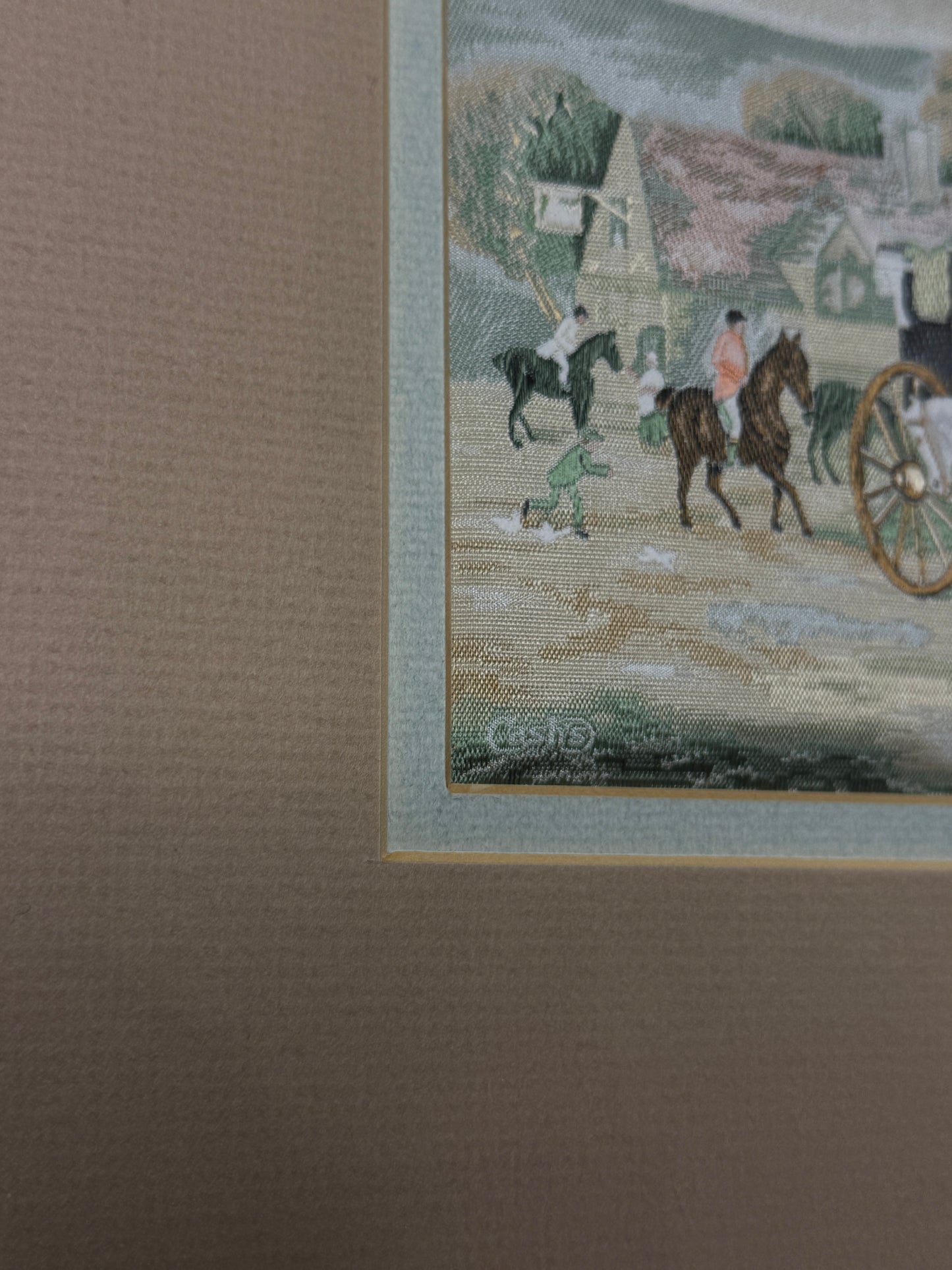 Spring & Summer” – Cash’s Limited Edition Silk Woven Picture Pair