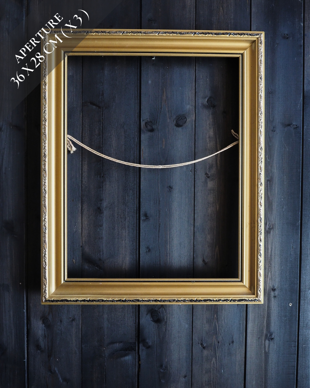 Vintage Mix of Gold Matching Frame Collection– Job lot ( 4 )- Elegant Wall Set