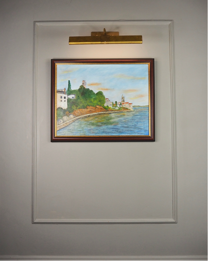 Seaside Escape- Original Oil Painting by N.G. Reynolds