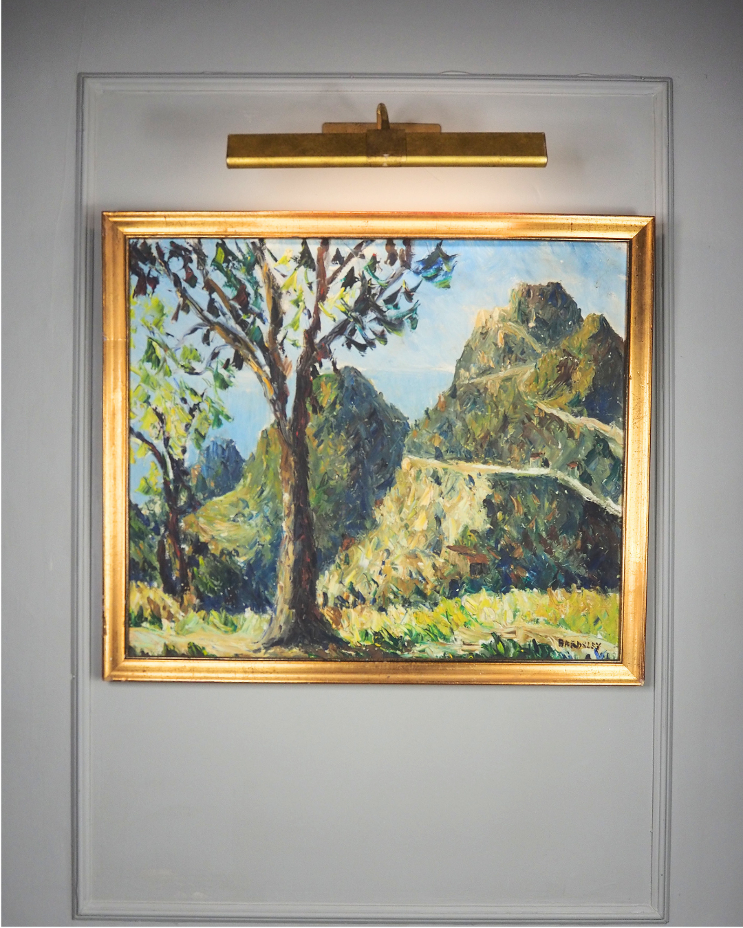 Mid Century Oil Painting by Cuthbert Bardsley | British Impressionist  Fine Art