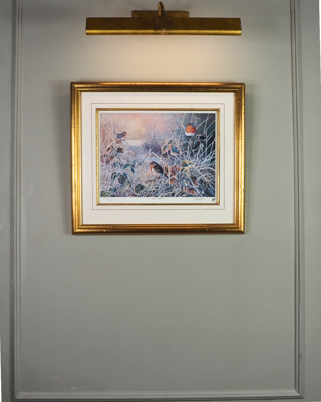 David Feather “Frosty Morning” Vintage Limited Edition Print