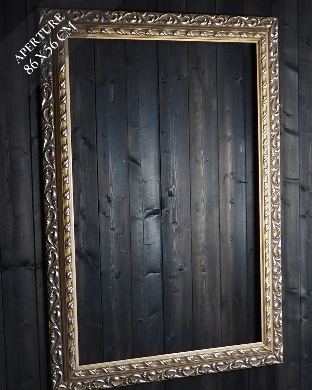 The Avignon – Large Silver & Gold Distressed Ornate Frame