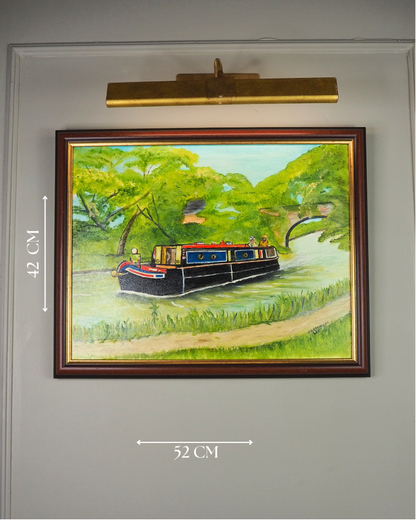 Moments on a Colourful Tide - Original Oil Painting by N.G. Reynolds
