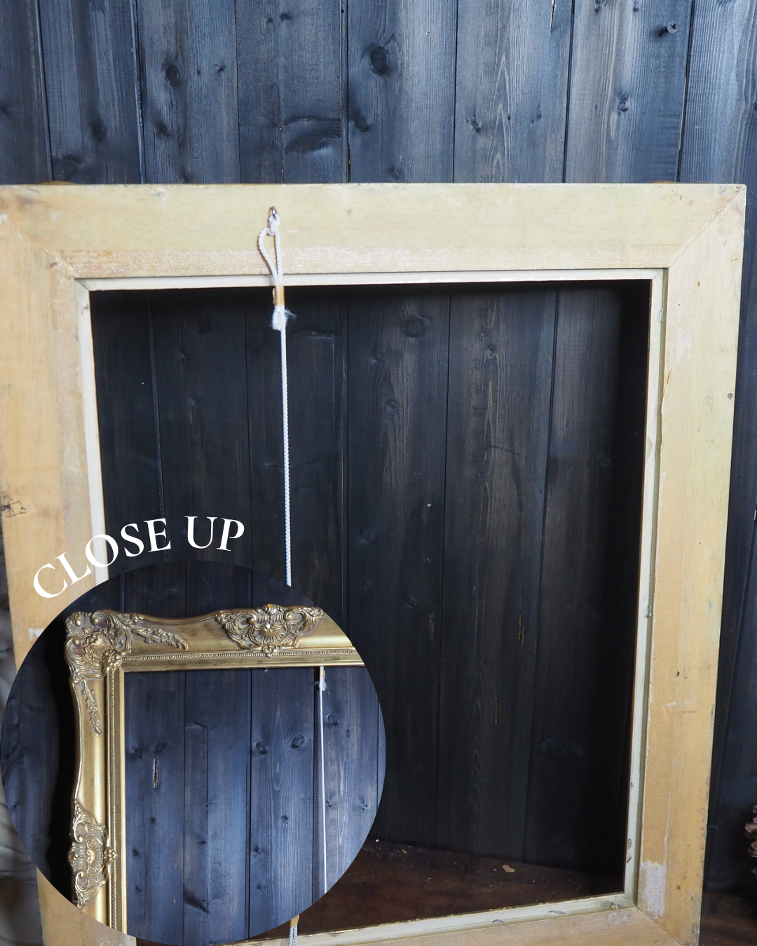 The Czech Royalty - Vintage Gold Chippendale Frame Collection B
